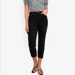 TOPSHOP Petite Mom Tapered Jeans
